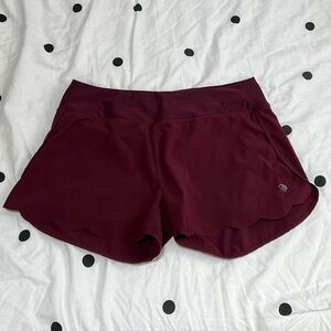 MPG Burgundy Athletic Shorts